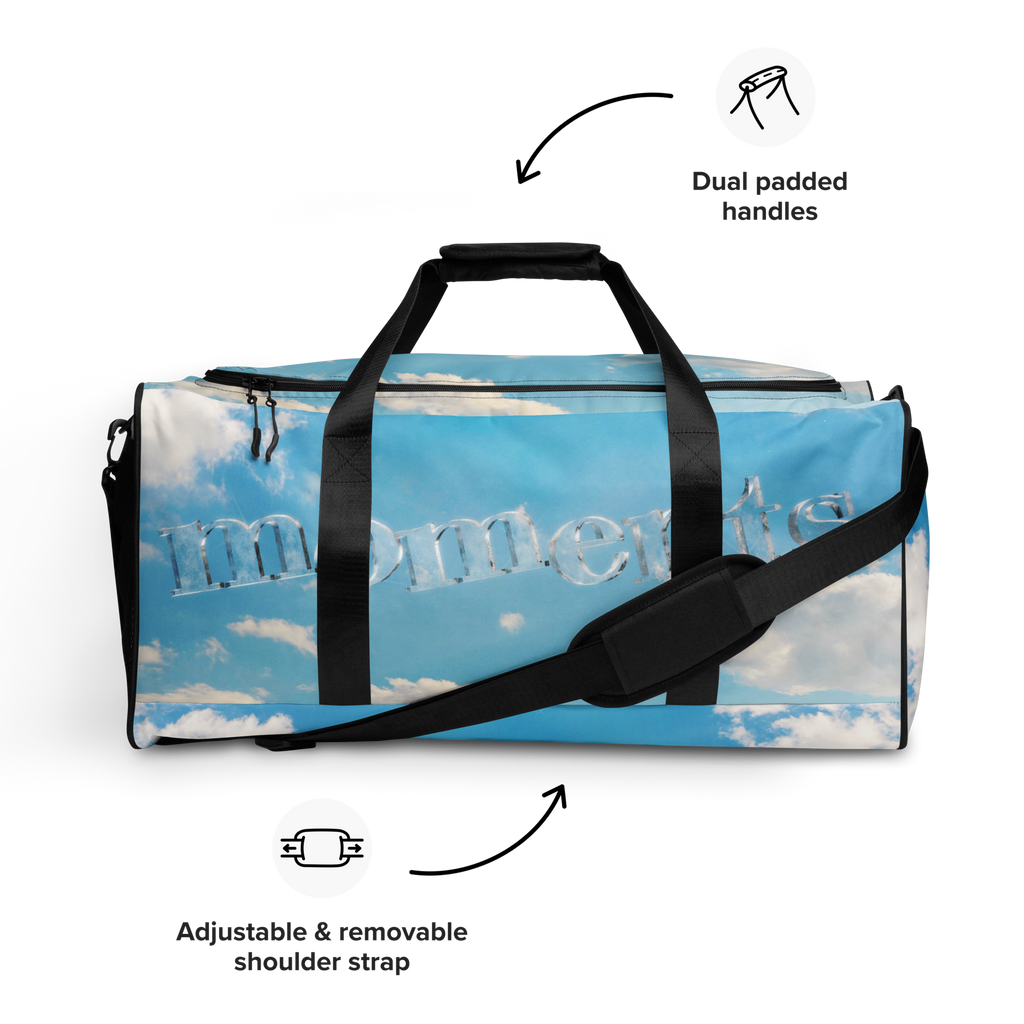 'MOMENTS' DUFFLE BAG