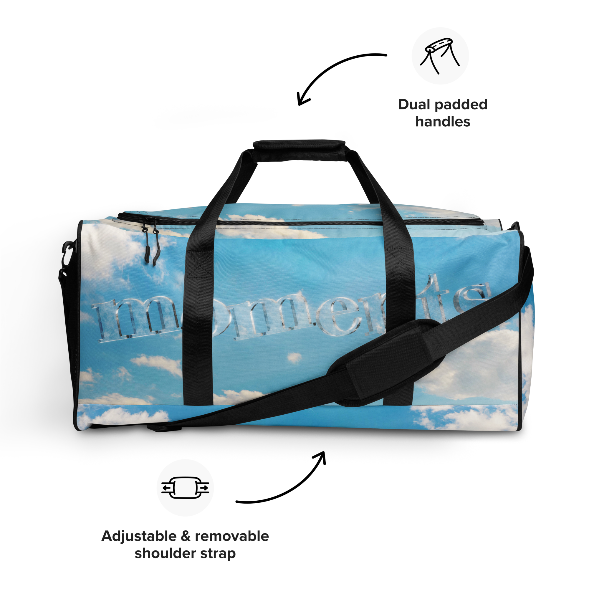 'MOMENTS' DUFFLE BAG