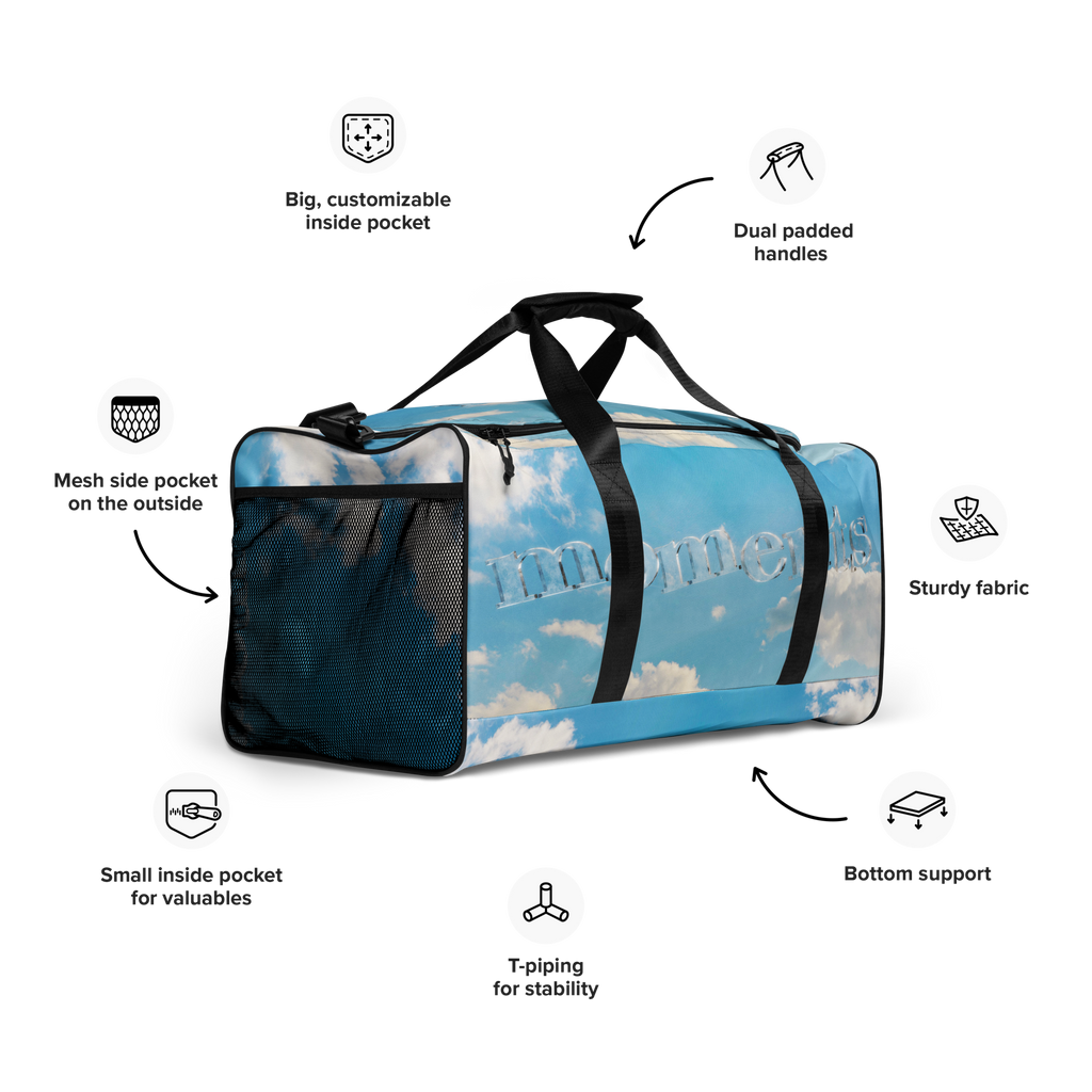 'MOMENTS' DUFFLE BAG