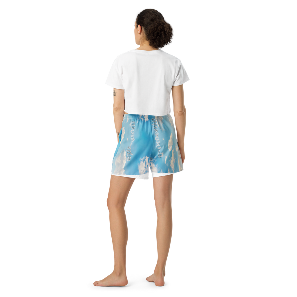 'MOMENTS' ALL-OVER PRINT ATHLETIC SHORTS (UNISEX)