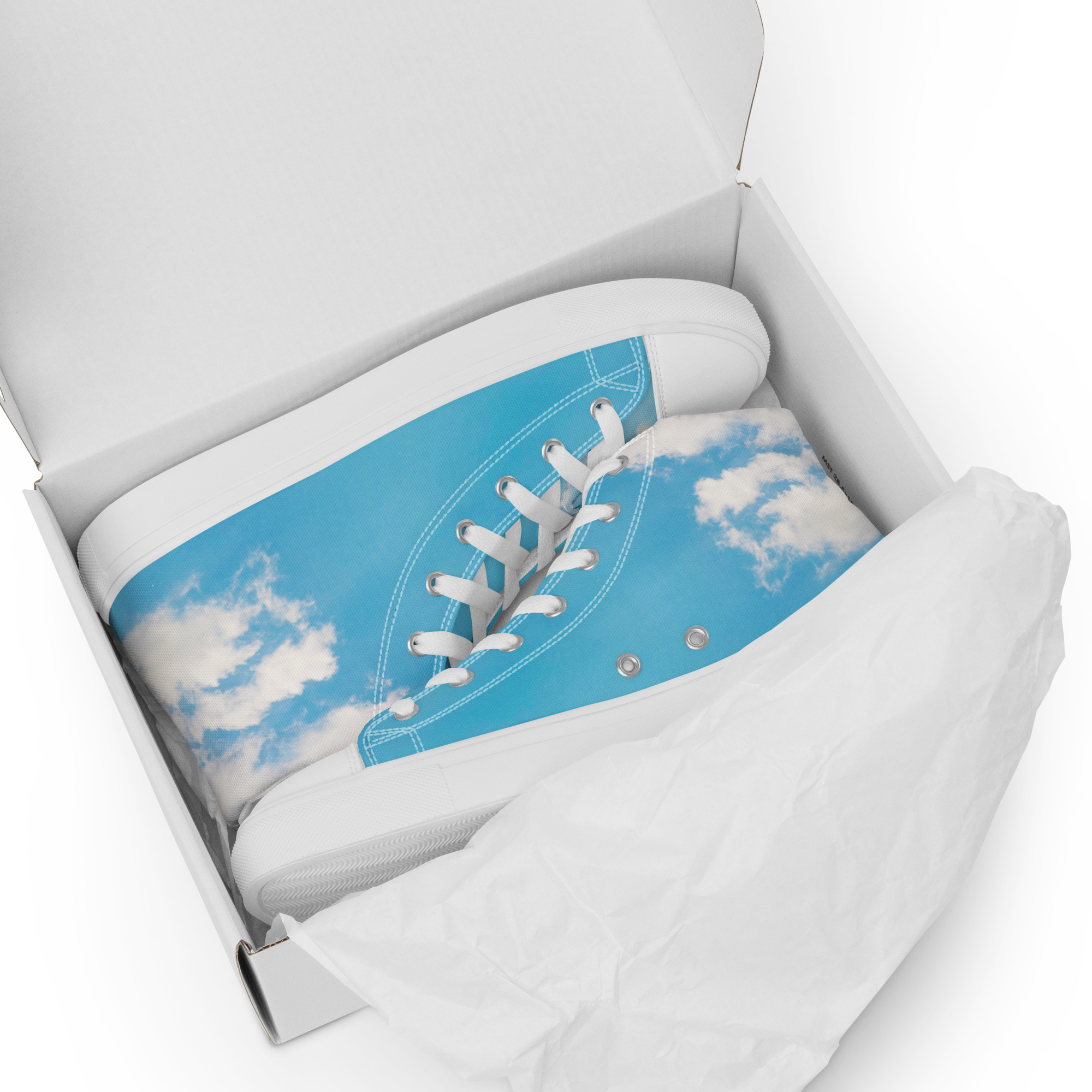 'MOMENTS' HIGH TOP CANVAS SHOES