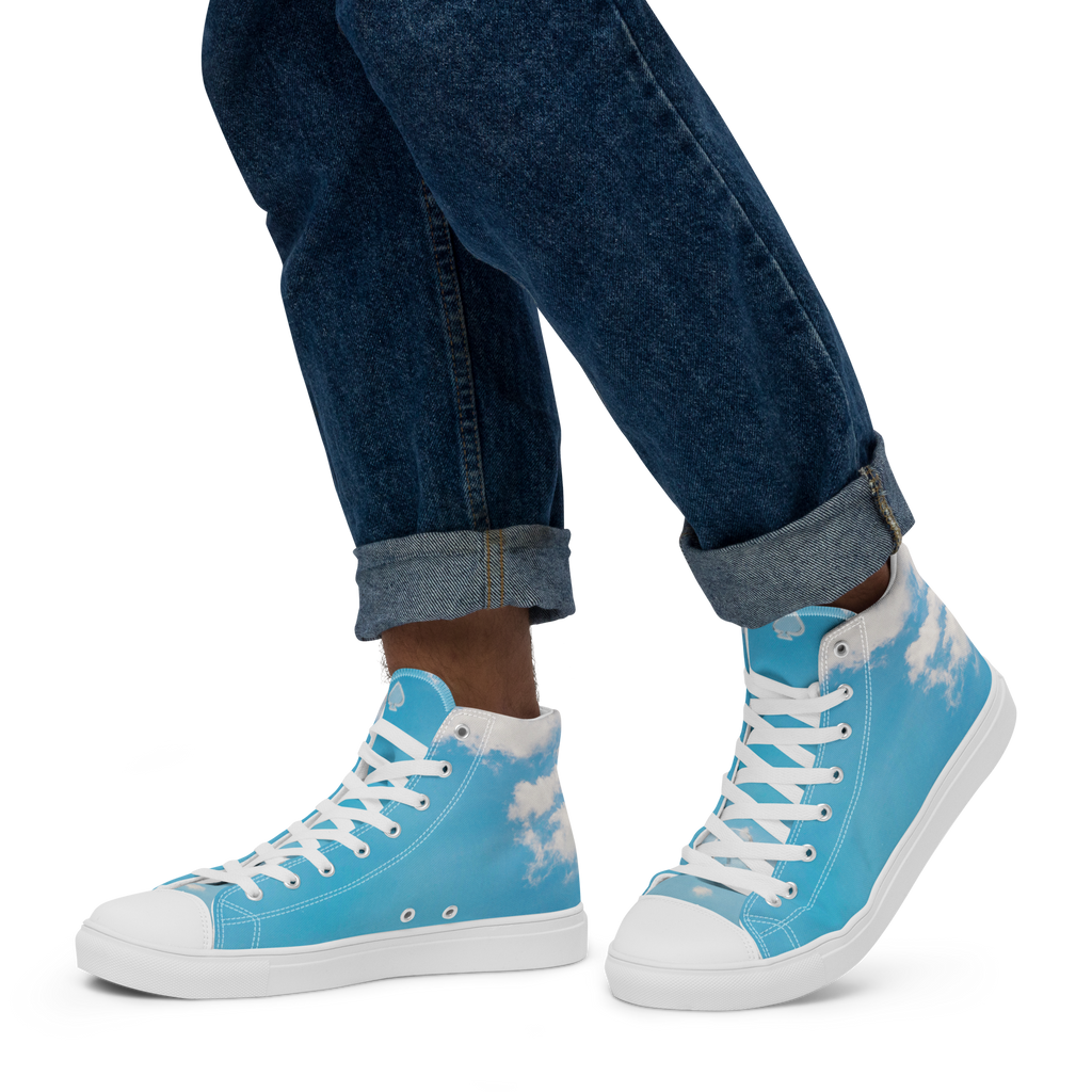 'MOMENTS' HIGH TOP CANVAS SCHUHE