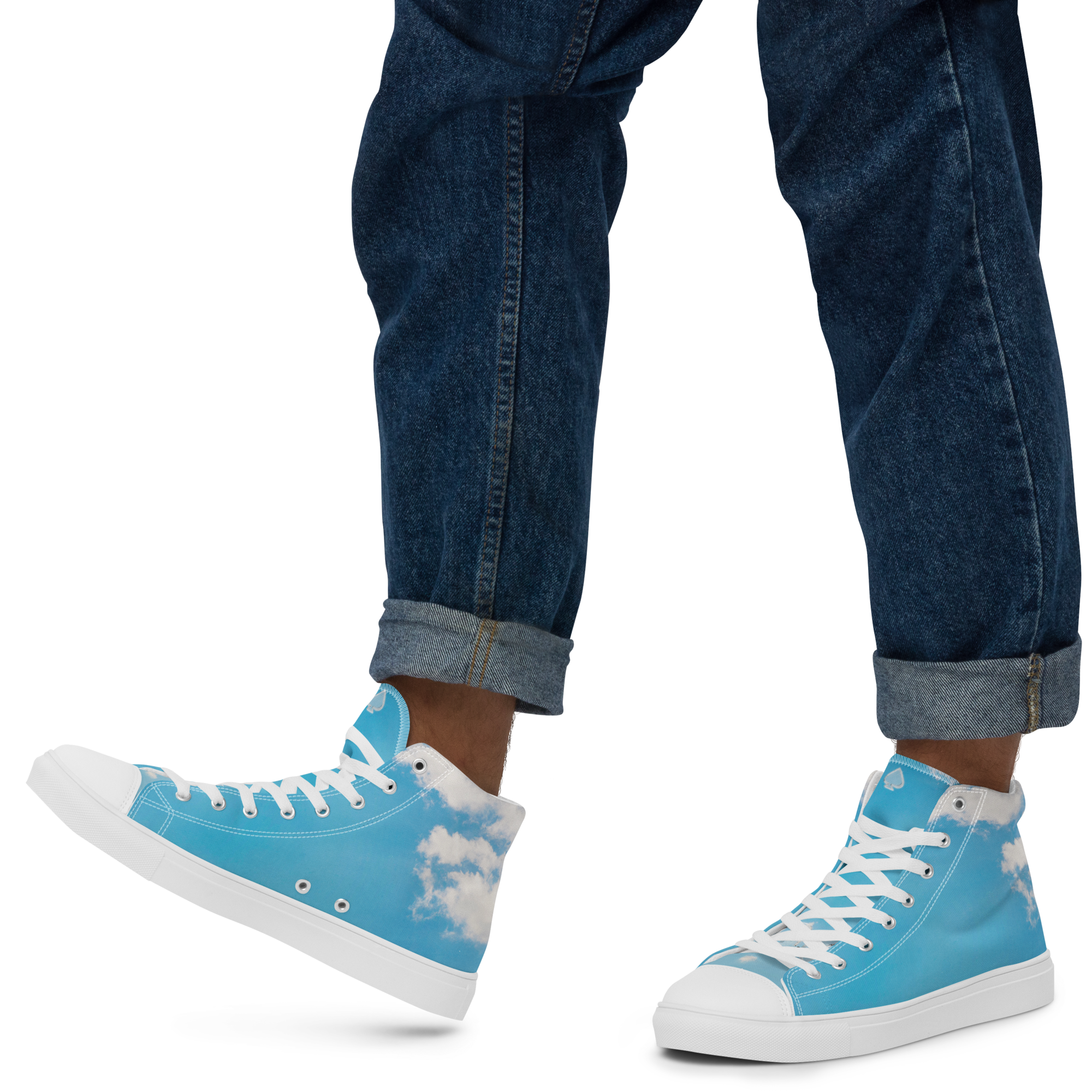 'MOMENTS' HIGH TOP CANVAS SCHUHE