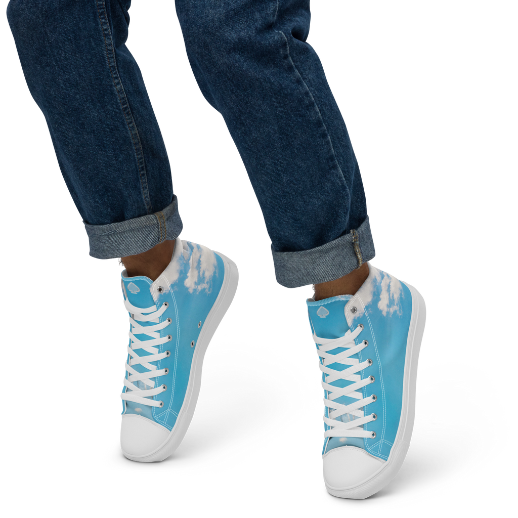 'MOMENTS' HIGH TOP CANVAS SCHUHE