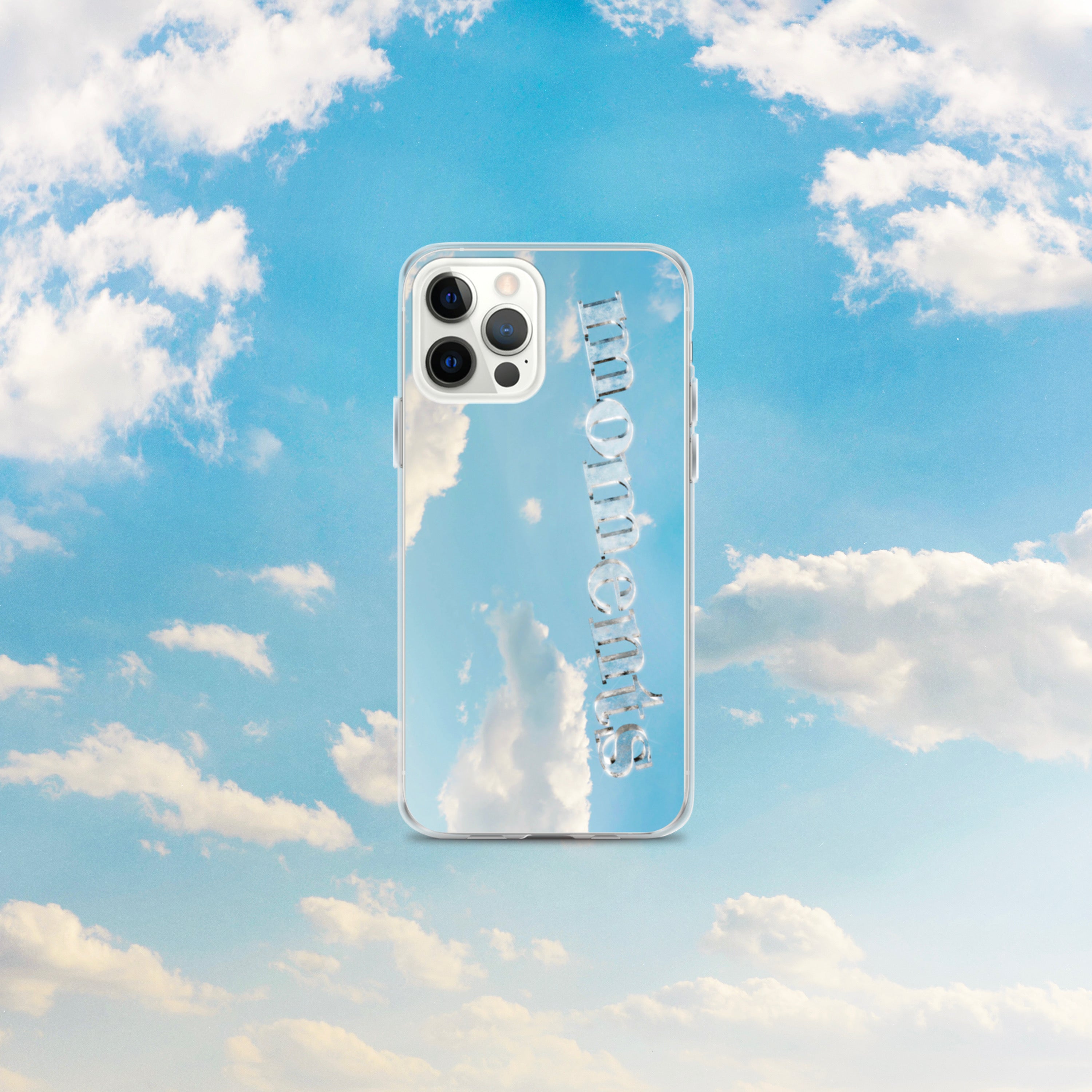 'MOMENTS' IPHONE CASE (CLEAR)